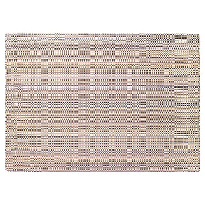 Bodrum Grid Multicolor Outdoor Placemats - Set of 4