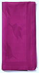 Bodrum Leaves Violet Cotton Napkins - Set of 6