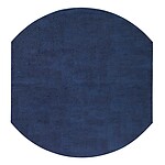 Bodrum Luster Navy Blue Elliptic Easy Care Place Mats - Set of 4