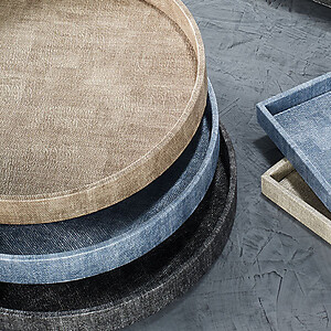 Bodrum Luster Vinyl Trays