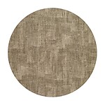 Bodrum Luster Sand Round Easy Care Place Mats - Set of 4