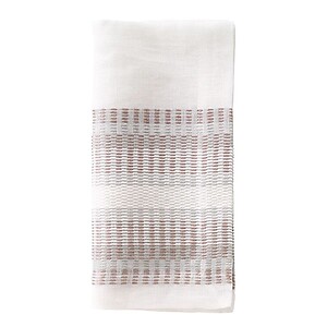 Bodrum Metro Neutral Linen Napkins - Set of 4