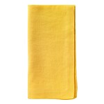 Bodrum Mykonos Sunshine Yellow Stonewashed Napkins - Set of 4