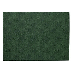 Bodrum Presto Forest Green Rectangle Easy Care Placemats - Set of 4