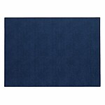Bodrum Presto Navy Blue Rectangle Easy Care Placemats - Set of 4