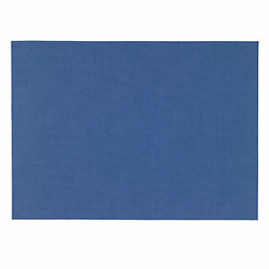 Bodrum Presto Periwinkle Blue Rectangle Easy Care Placemats - Set of 4