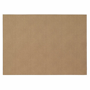 Bodrum Presto Tobacco Brown Rectangle Easy Care Placemats - Set of 4