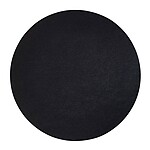 Bodrum Presto Black Round Easy Care Placemats - Set of 4