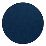 Bodrum Presto Navy Blue Round Easy Care Placemats - Set of 4