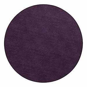 Bodrum Presto Plum Purple Round Easy Care Placemats - Set of 4