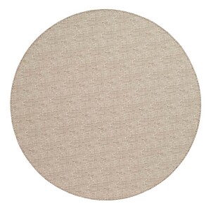 Bodrum Pronto Beige Round Easy Care Placemats - Set of 4
