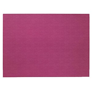 Bodrum Pronto Berry Rectangle Easy Care Placemats - Set of 4