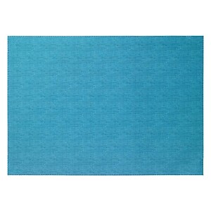 Bodrum Pronto Turquoise Blue Rectangle Easy Care Placemats - Set of 4