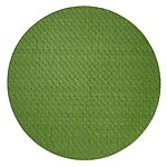 Bodrum Wicker Grass Green Round Easy Care Placemats - Set of 4