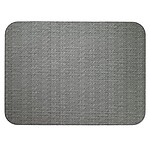 Bodrum Wicker Gray Oblong Easy Care Placemats - Set of 4