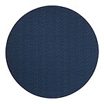 Bodrum Wicker Navy Blue Round Easy Care Placemats - Set of 4