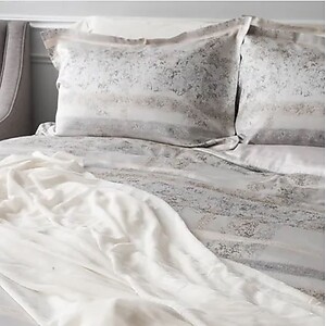 Elegant Cotton Jacquard Bedding - St. Geneve Valmont Bronze