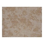 Le Jacquard Francais Casual Flower Brown Coated Linen Placemats