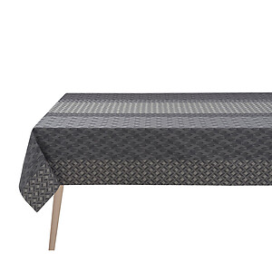 Le Jacquard Francais Caractere Grey Tablecloth