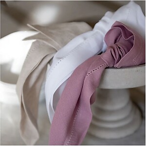 Nicola Italian Linen Tablecloths: Custom Elegance for Your Table