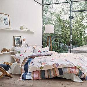 Schlossberg Bon Voyage Jersey Royal Bedding