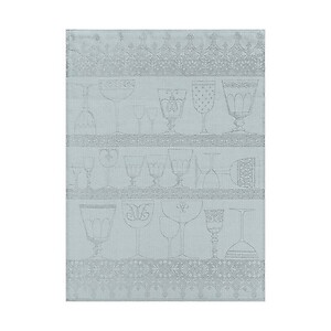 Le Jacquard Francais Cristal  Mist Linen Kitchen Towel