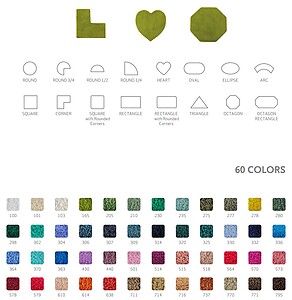 Custom Shapes and Sizes Cotton Bath Rugs by Abyss Habidecor