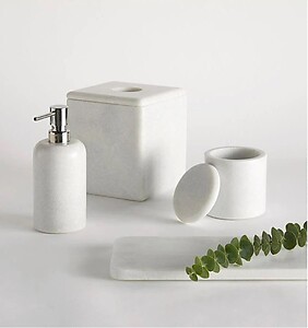 Sferra Velina Marble Bath Accessories