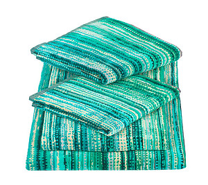 Elaiva Green Grass Towels