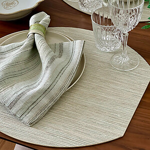 Bodrum Grasscloth Easy Care Placemats