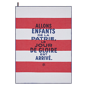 Le Jacquard Francais Elysee Patrie Cotton Tea Towel
