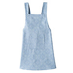 Le Jacquard Francais Essentiel Graphique Blue Cotton Apron