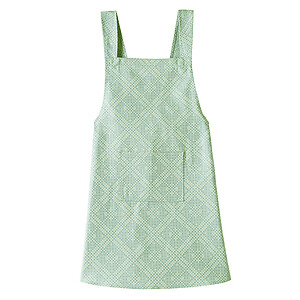 Le Jacquard Francais Essentiel Graphique Green Cotton Apron