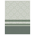 Le Jacquard Francais Essentiel Graphique Green Cotton Tea Towel