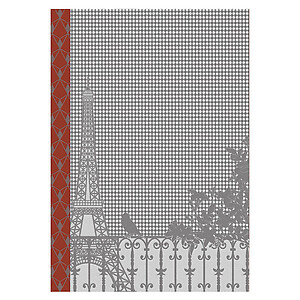 Le Jacquard Francais Fenetre sur Paris Horizon Cotton Hand Towel