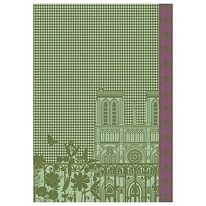 Le Jacquard Francais Fenetre sur Paris Maple Cotton Hand Towel