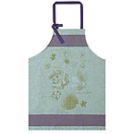 Le Jacquard Francais Fleurs a Croquer Chlorophyll Cotton Apron