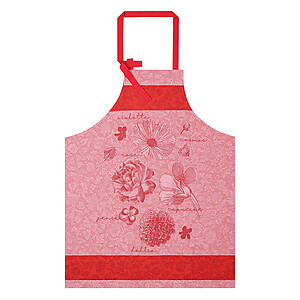 Le Jacquard Francais Fleurs a Croquer Flower Cotton Apron