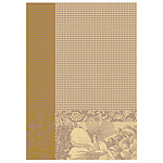 Le Jacquard Francais Fleurs a Croquer Orange Cotton Hand Towel