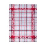 Le Jacquard Francais Fraises Red Cotton Tea Towel