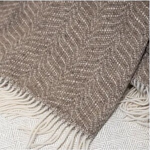 St Geneve Zola New Zealand Wool Blend Throw Blanket