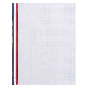 Le Jacquard Francais Gastronomie White Cotton Hand Towel