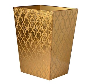 Mike & Ally Arabesque Gold Leaf Bath Accessories 