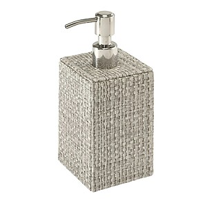 Bodrum Pebble Gray Wicker Bath Collection