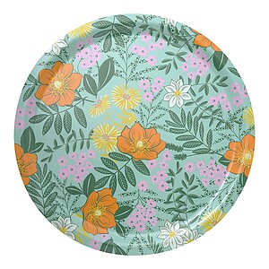 Le Jacquard Francais Cottage Green Round Tray
