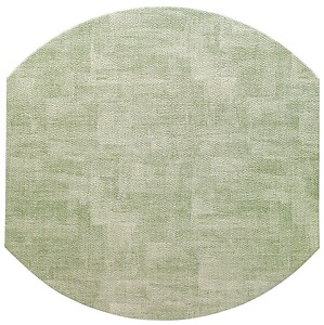 Bodrum Luster Sage Green Elliptic Easy Care Place Mats - Set of 4