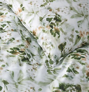 Experience Serenity with Sferra Taranto Moss Bed Linens