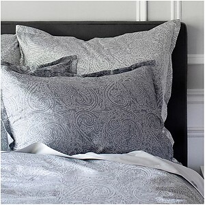 St Geneve Cecilla Grigio Paisley Bedding