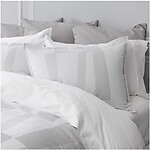 St Geneve Torro Grey and White Cotton Bedding