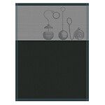 Le Jacquard Francais Infusion Grey Cotton Tea Towel